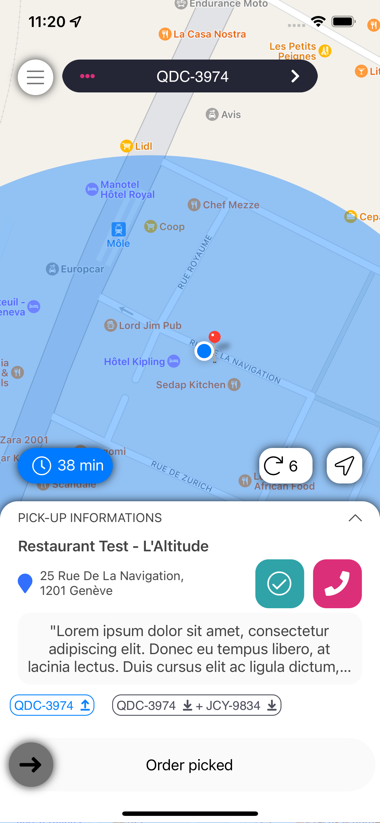 Smood Driver screenshot 1