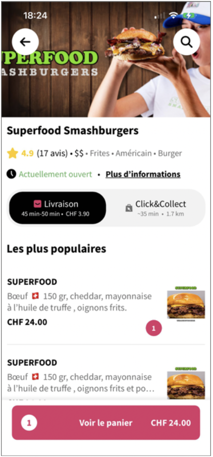 Smood Customer screenshot 2